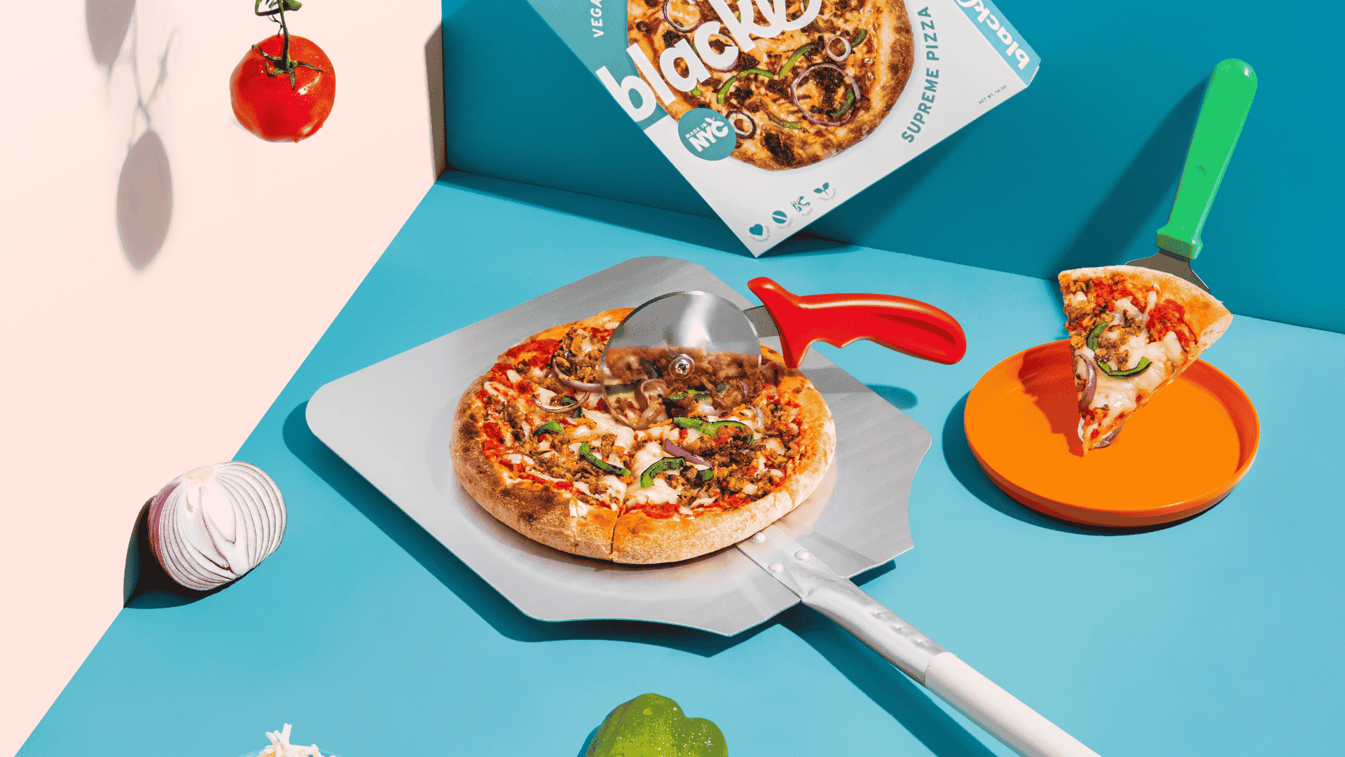 Supreme Pizza | Order Delicious Vegan Pizza Today — Blackbird Foods